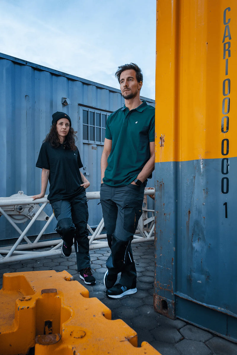 Polo preto Vito (VIPVSPL) V-Spirit