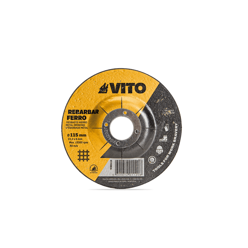 Vito (VIRE115) Metal Grinding Disc