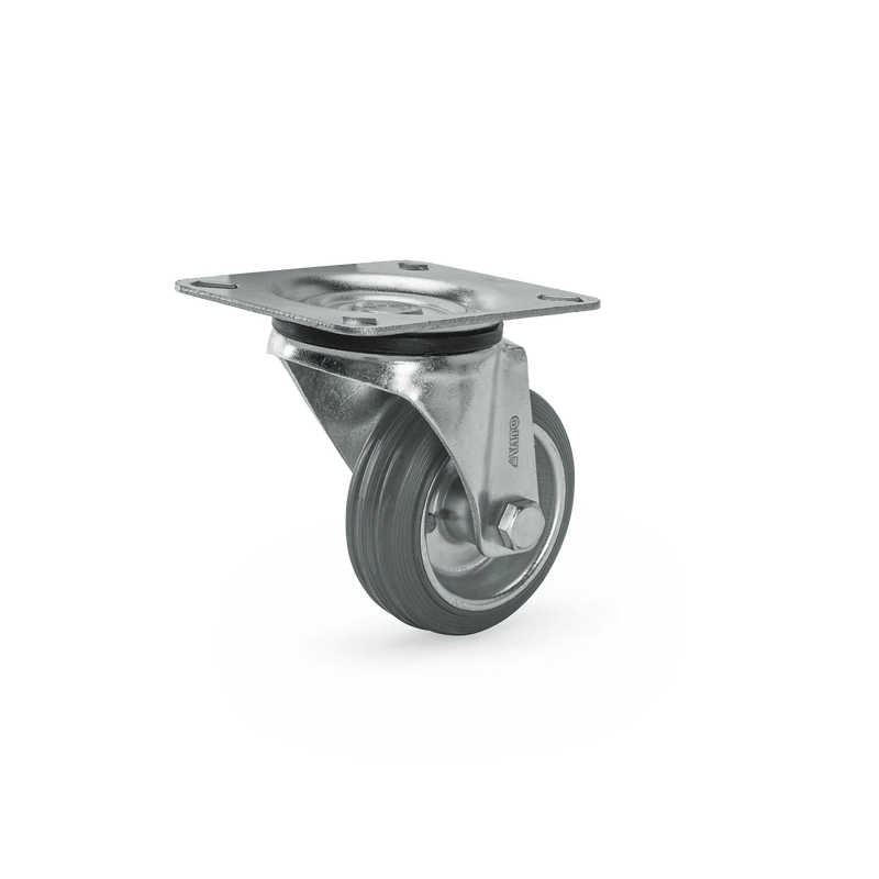 Rodízio giratório cinzento Vito (VIRGCZ100)