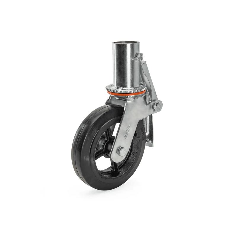 Rodízio para andaime Vito (VIRGETA200) com encaixe fêmea, 200 mm