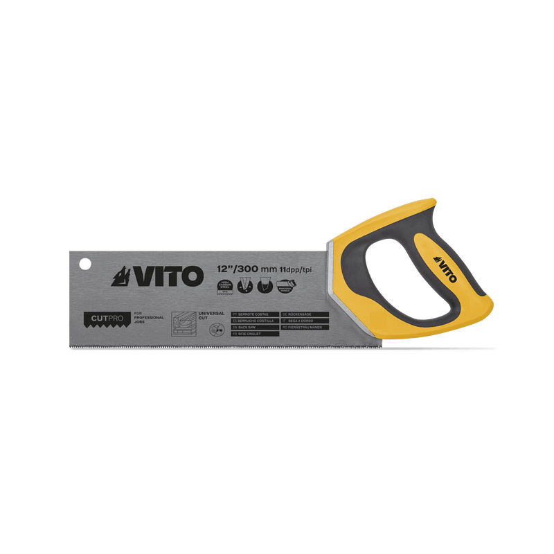 Vito (VISCO300) Back Saw with Bi-Material Handle