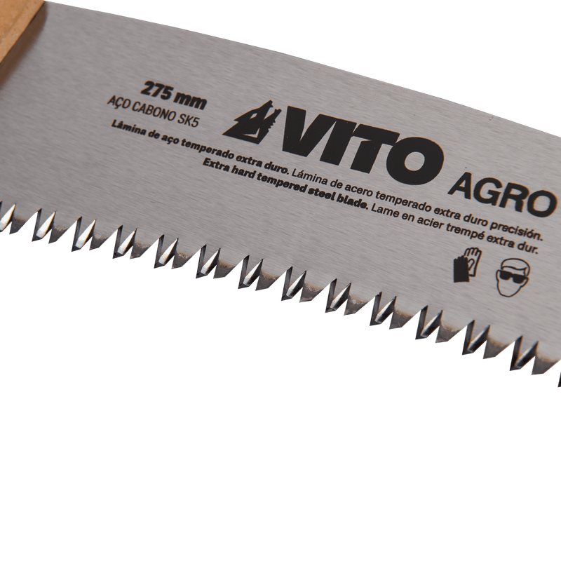 Serrote de Poda de Dente Japonês com Bolsa Vito (VISP11C)