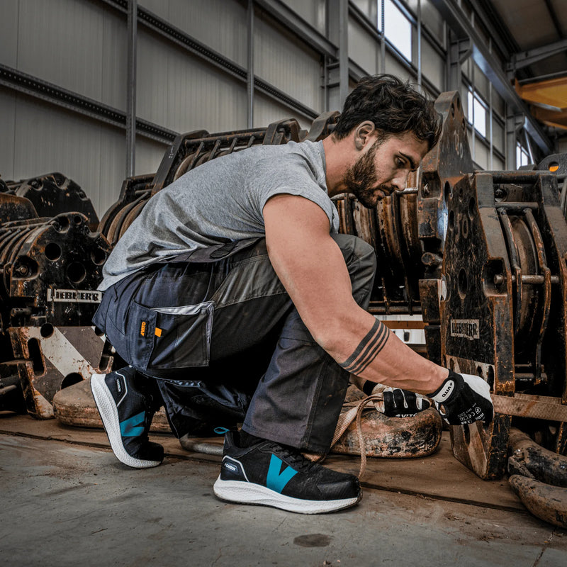 Sapato de segurança Vito (VISVCWB37) V-Carbon Azul Água