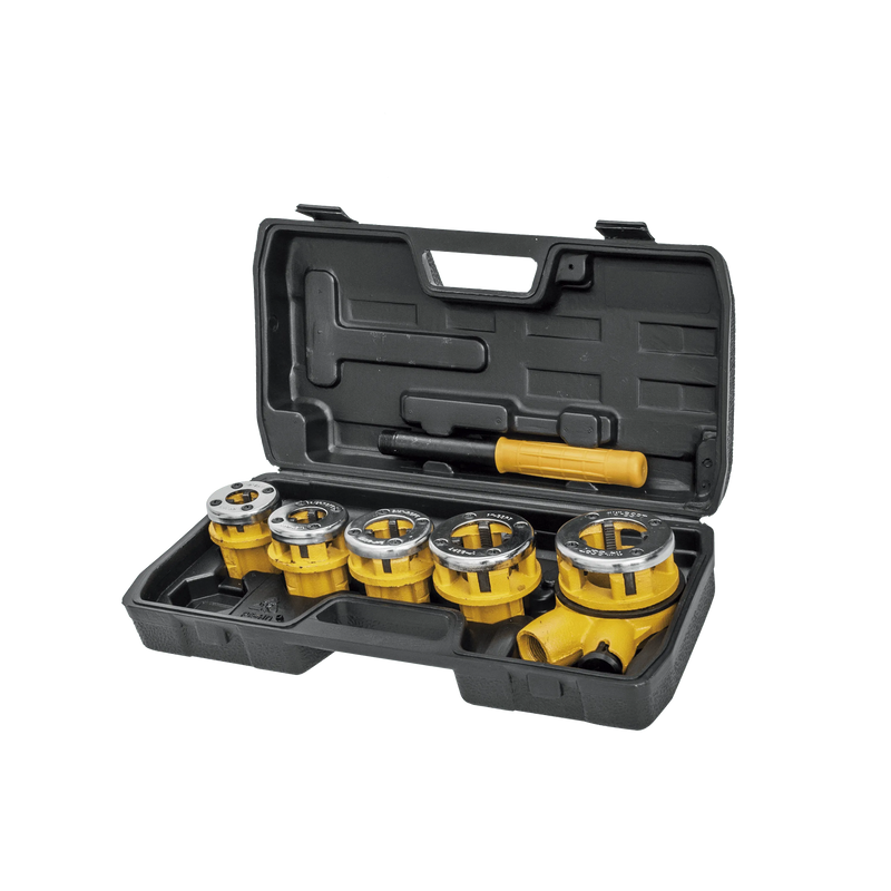 Vito (VITAPE7) Set Of Ratchet Die Stocks 3/8" To 1.1/4"