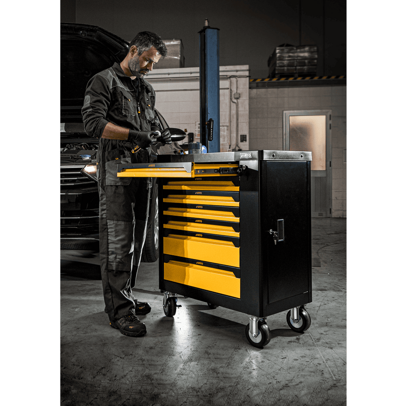 Gabinete rodante para herramientas Vito (VITCF7G) de 7 cajones
