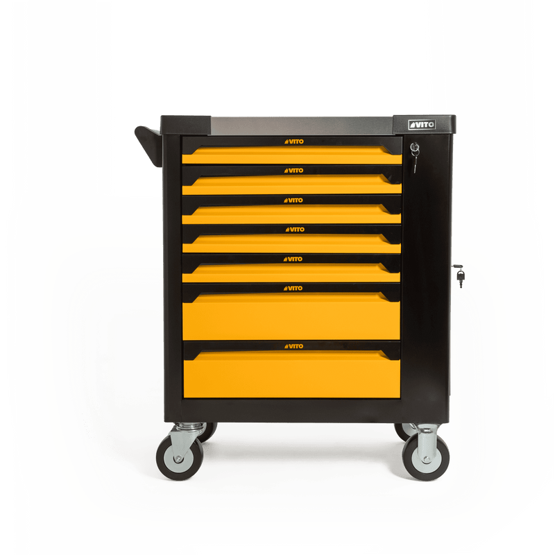 Gabinete rodante para herramientas Vito (VITCF7G) de 7 cajones