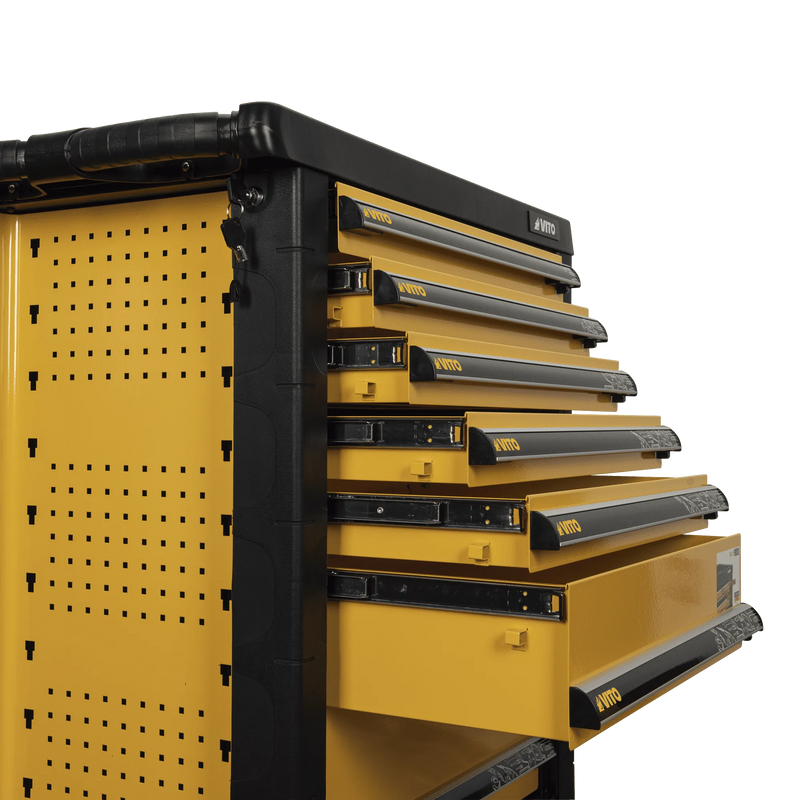 Vito (VITF7G) Tool Roller Cabinet With 7 Drawers