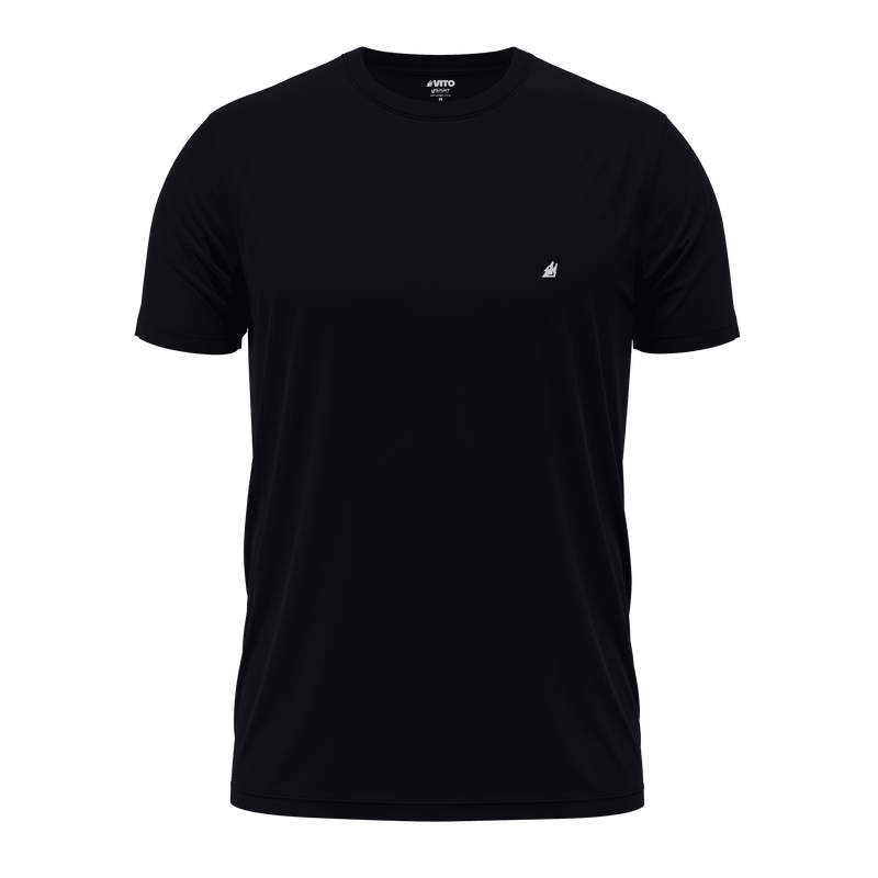 T-shirt preta Vito (VITVSPL) V-Spirit