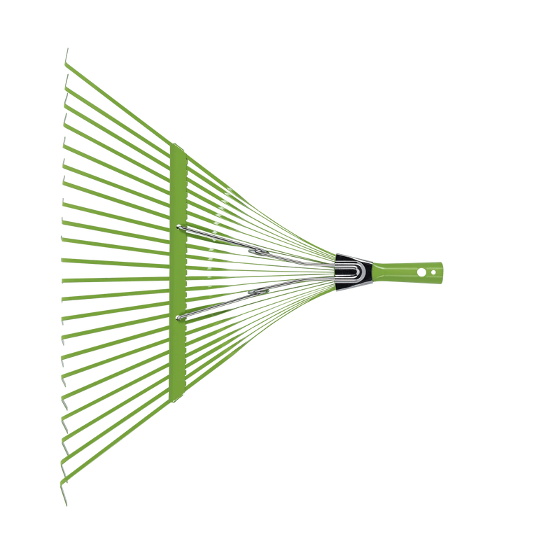 Ancinho de relva Vito (VIVR199SC) de cabeça grande e dentes fixos