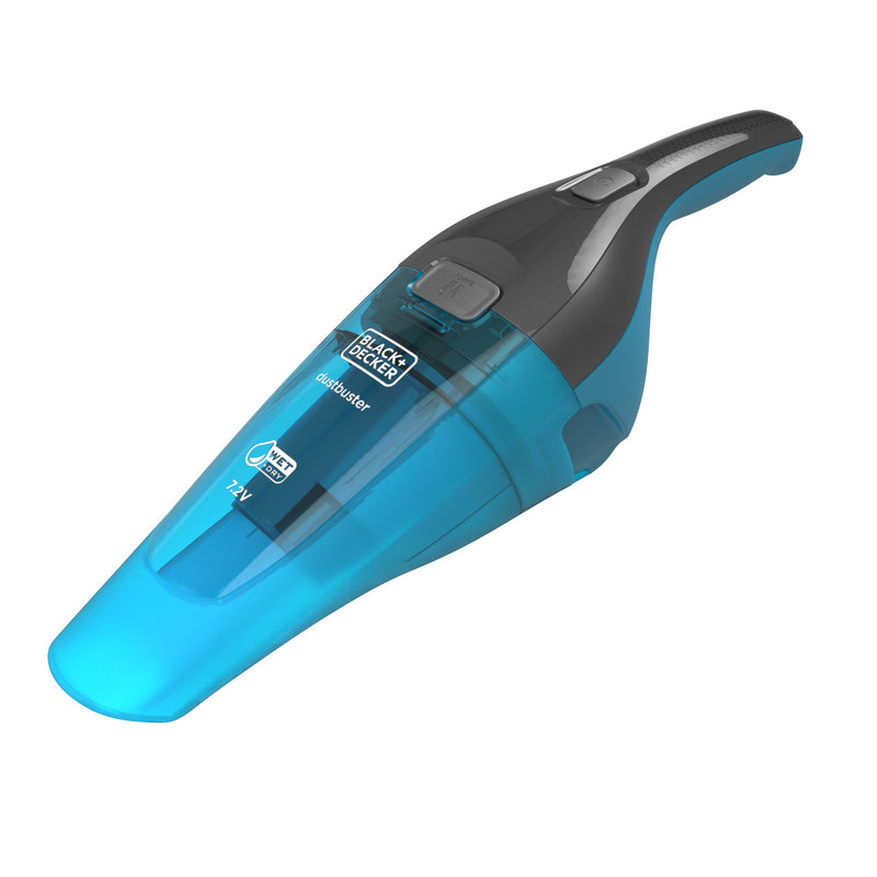 Black&Decker (WDC215WA-QW) Handheld vacuum cleaner with accessories for wet and dry surfaces. 7.2V 1.5Ah lithium power.
