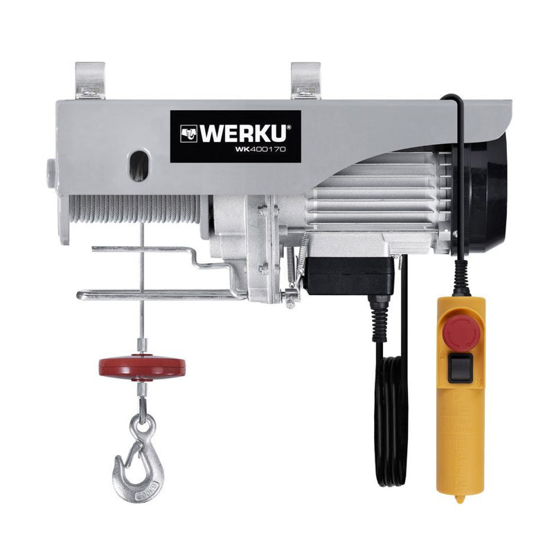 Polipasto eléctrico de cable Werku (WK400170) - 200/400KG