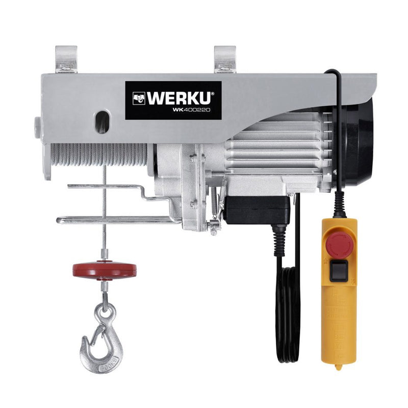 Polipasto eléctrico de cable Werku (WK400220) - 300/600KG
