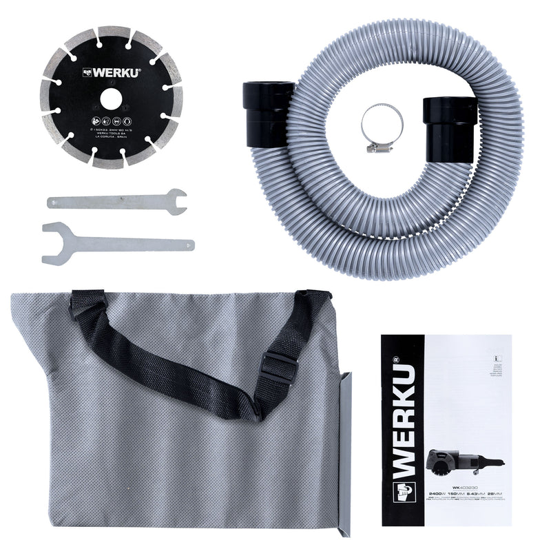 Fresadora de parede Werku (WK403230) 28mm - 2400W