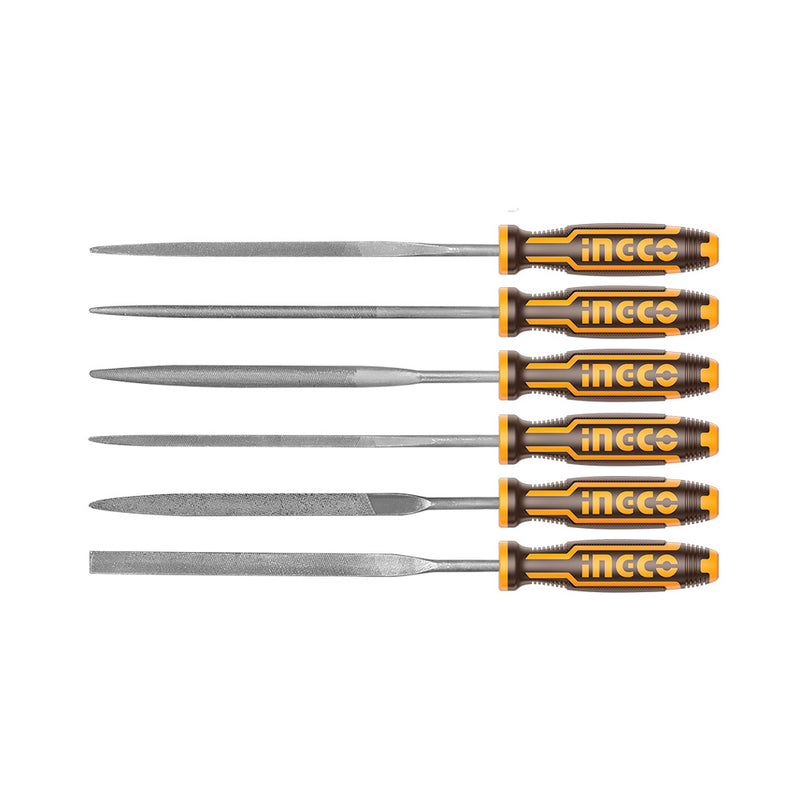 INGCO (HKTF63) Set Of 6 Files, 140mm
