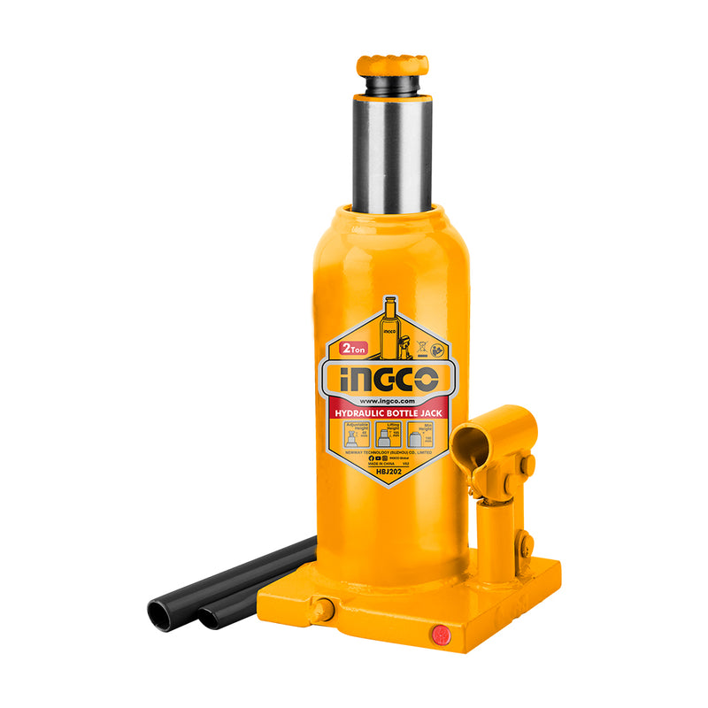 Macaco hidráulico de garrafa INGCO (HBJ202) para motores a 2 tempos