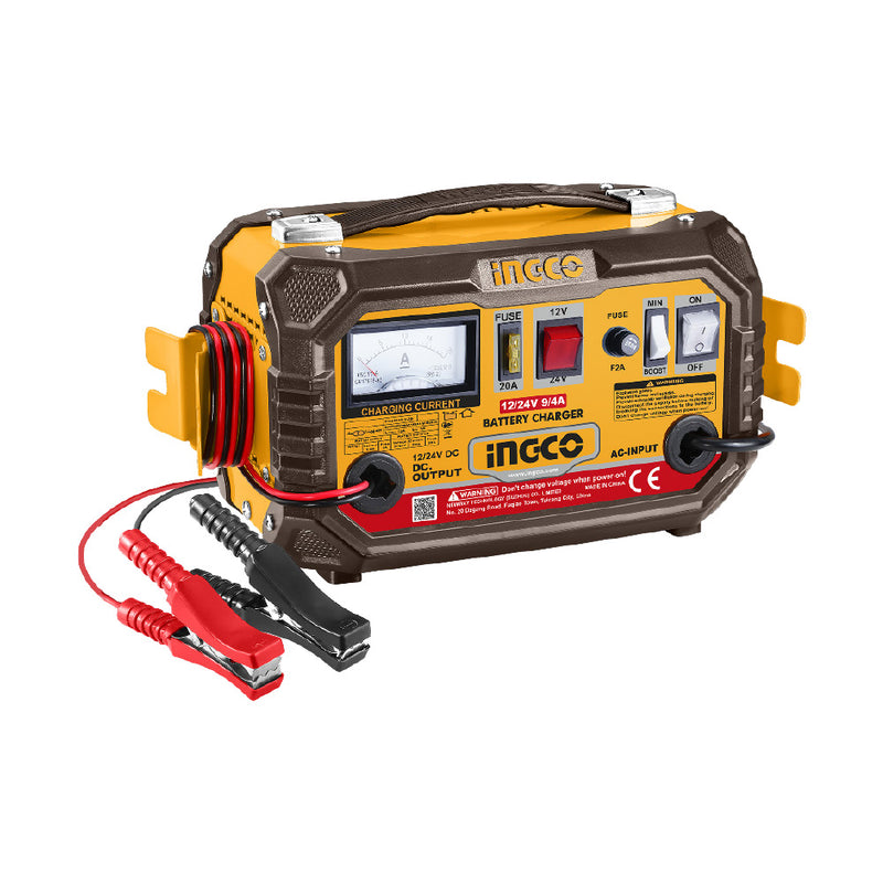 Cargador de baterías INGCO (ING-CB1601) 230V 12/24V
