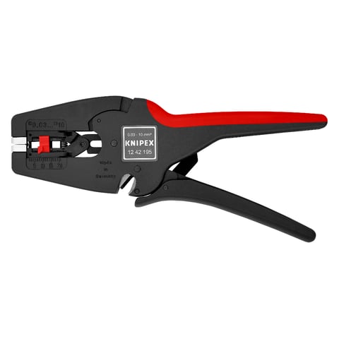 Knipex (12 42 195) MultiStrip 10 Automatic insulation stripper