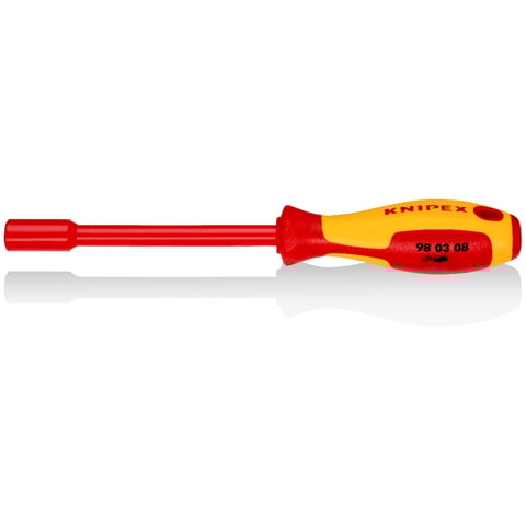 Knipex (98 03 08) Nut Driver With screwdriver handle