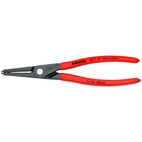 Knipex (48 11 J3) Precision Circlip Pliers For internal circlips in bore holes