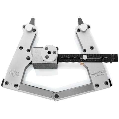 Ferramenta para anéis de retenção Knipex (46 10 100) para anéis de retenção interiores e exteriores com diâmetro nominal até 1.000 mm.