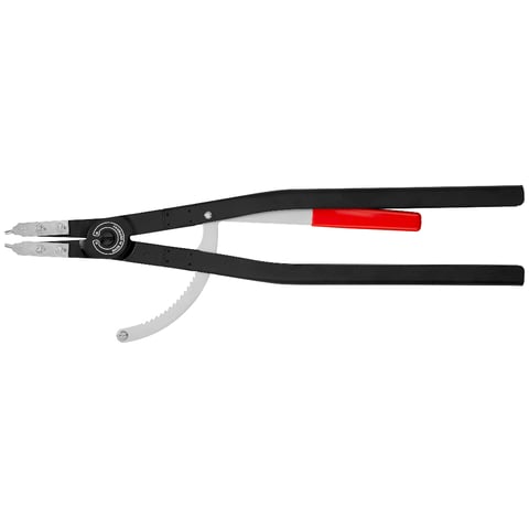 Alicate para anéis de retenção Knipex (44 10 J6) para anéis de retenção internos em furos.