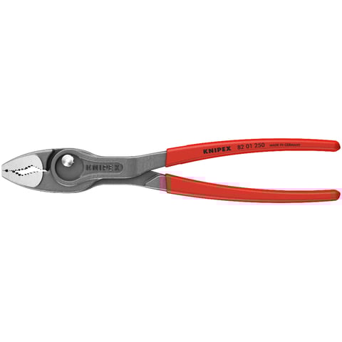 Alicates de agarre frontal y lateral TwinGrip de Knipex (82 01 250)