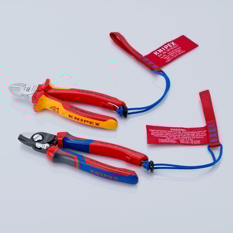 Knipex (95 22 165) Cable Shears With opening spring