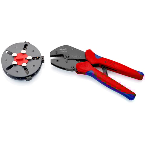 Knipex (97 33 01) MultiCrimp Crimping Pliers with changer magazine
