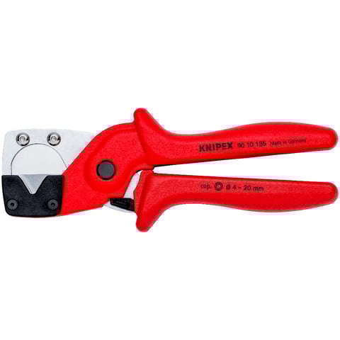 Cortador de tubos Knipex (90 10 185) para mangueiras pneumáticas e multicamadas