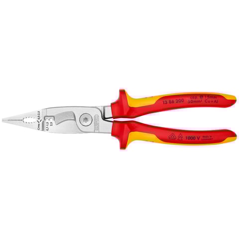 Alicate Knipex (13 86 200) para Instalação Elétrica