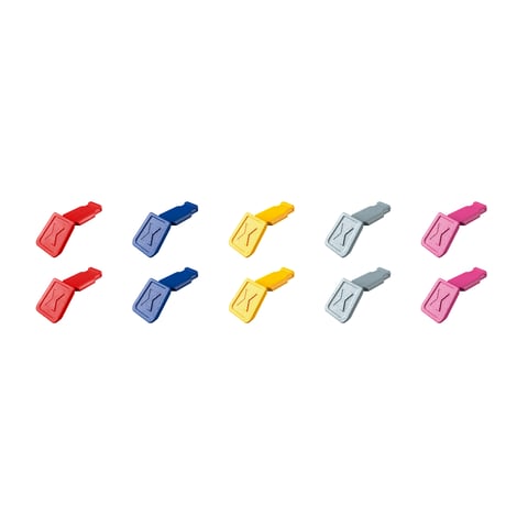 Knipex (00 61 10 C V01) ColorCode Clips Color mix 1 (10 pieces)