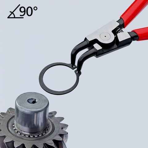 Knipex (46 21 A21) Alicates para arandelas de retención externas en ejes