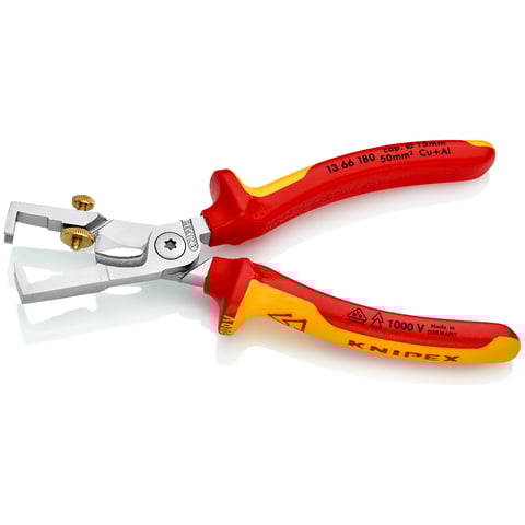 Knipex (13 66 180) StriX Insulation strippers with cable shears