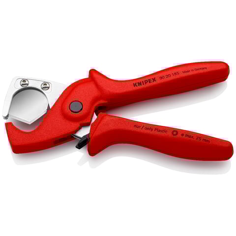 Knipex (90 20 185) PlastiCut Cutter for flexible hoses and plastic conduit pipes