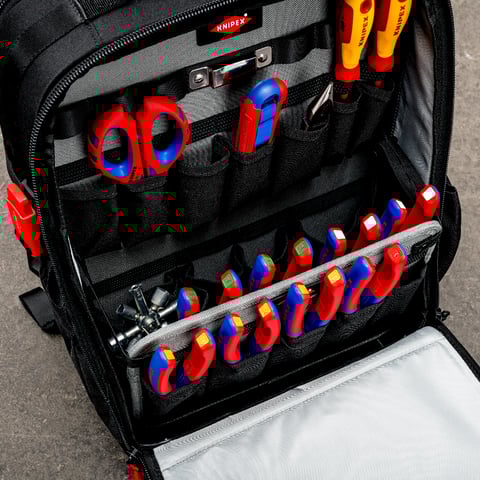 Knipex (00 61 10 CR) ColorCode Clips red (10 pieces)