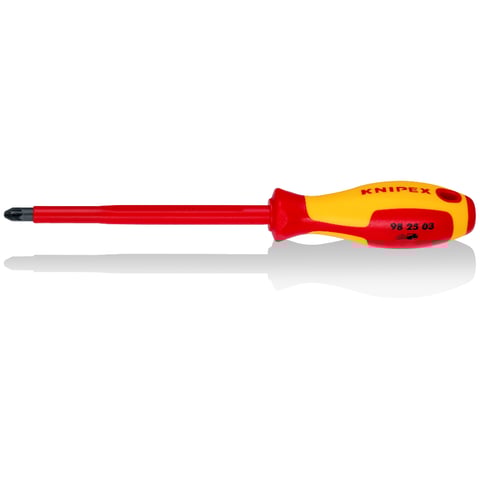 Knipex (98 25 03) Screwdriver for cross recessed screws Pozidriv®