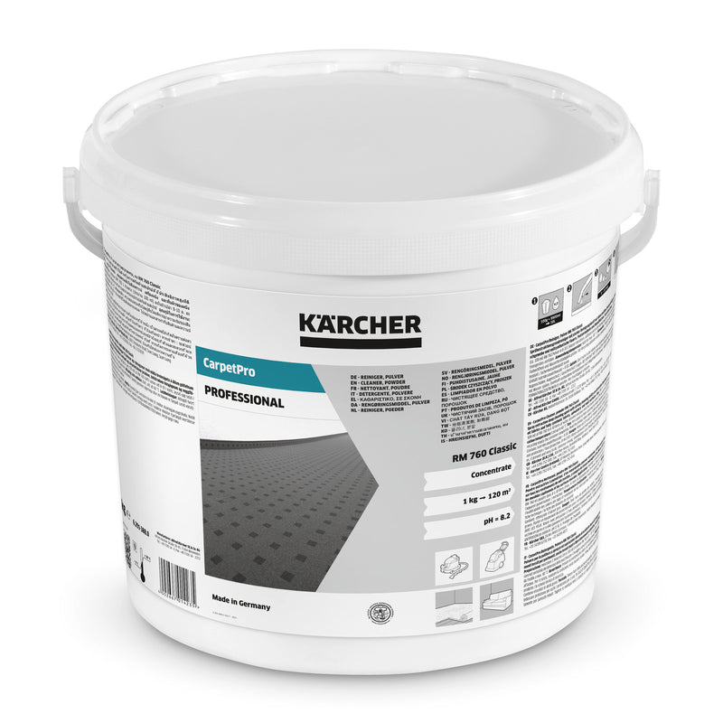 Karcher (6.291-388.0) Produto de Limpeza CarpetPro RM 760 Pó Clássico, 10 kg