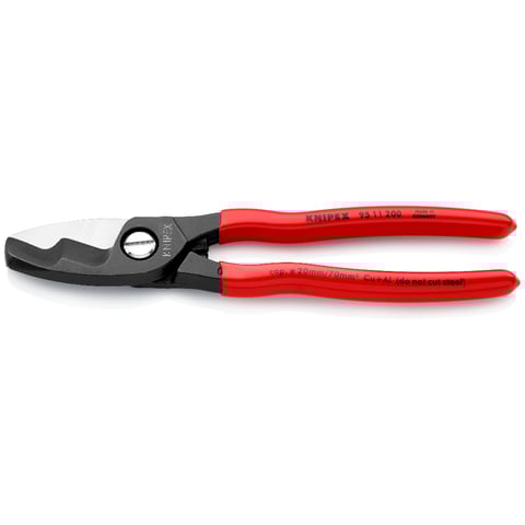 Tesoura para cabos Knipex (95 11 200) com lâmina de corte dupla