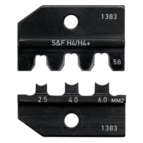 Knipex (97 49 58) Die set Für Photovoltaik-Kontakte H4/H4+ (Amphenol S&F)