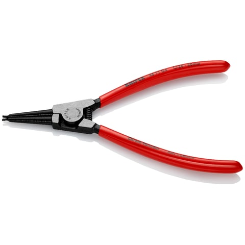 Alicate para anéis de retenção Knipex (46 11 G4) para anéis de fixação em veios