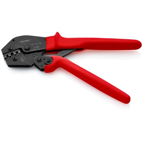 Alicate de cravação Knipex (97 52 05) para operação com duas mãos