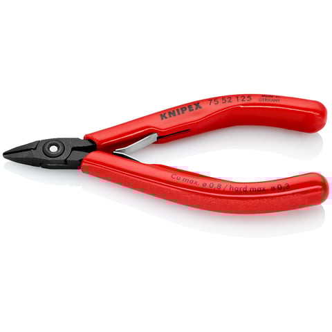 Alicate de corte diagonal eletrónico Knipex (75 52 125)