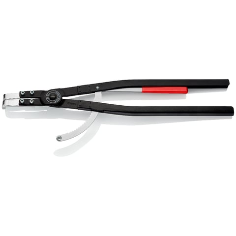 Alicate para anéis de retenção Knipex (44 20 J51) para anéis de retenção internos em furos.