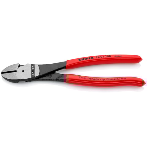 Cortador diagonal de alta alavancagem Knipex (74 01 200)