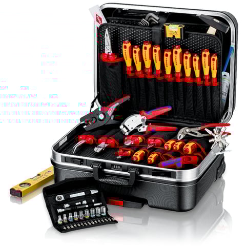 Knipex (00 21 06) Tool Case BIG Basic Move ElectricPlus 68 parts