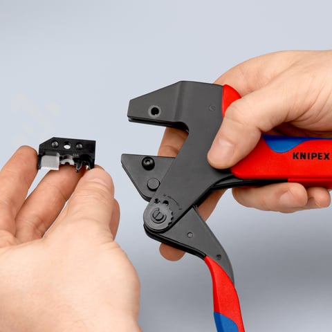 Knipex (97 43 200) Crimp System Pliers For exchangeable crimping dies