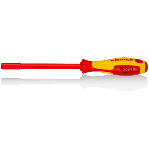 Knipex (98 03 05) Nut Driver With screwdriver handle