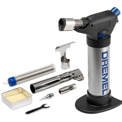 Maçarico de soldar a butano Dremel VersaFlame (2200-4) com acessórios