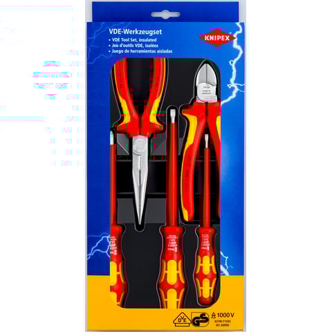 Juego de herramientas VDE Knipex (00 20 13) de 5 piezas