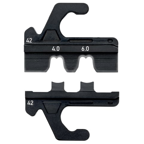 Knipex (97 39 42) Die set For MC4®/MC4® EVO 2 connectors with 4 / 6 mm²